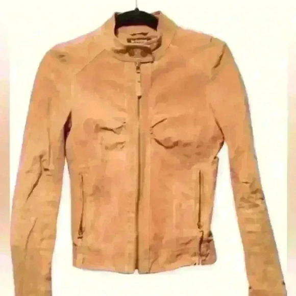 LE CHATEAU  GUENINE SUEDE JACKET - Picture 1 of 8